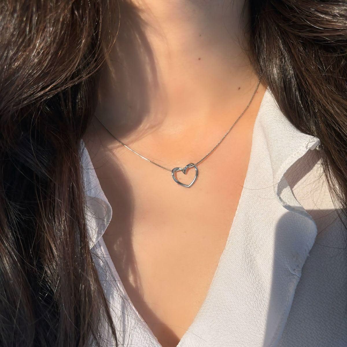 Heart Loop Necklace