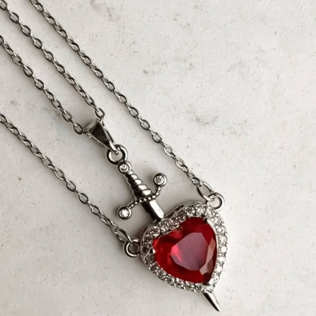 Heart Sword Pendant