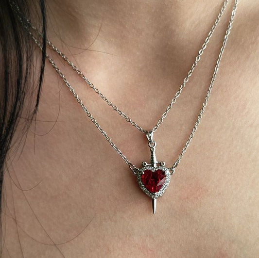 Heart Sword Pendant